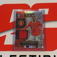 Christian Eriksen Soccer Cards 2022 Panini Select Premier League Swatches Prices