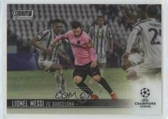 Lionel Messi Soccer Cards 2020 Stadium Club Chrome UEFA Champions League Prices