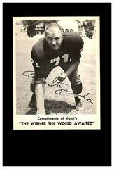 Andy Stynchula Football Cards 1963 Kahn's Wieners Prices
