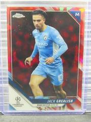 Jack Grealish [Red] #190 Soccer Cards 2021 Topps Chrome Sapphire UEFA Champions League Prices