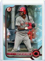 Elly De LA Cruz [Sky Blue] #BP-50 Baseball Cards 2022 Bowman Paper Prospects Prices