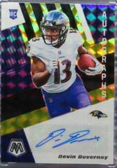 Devin Duvernay [Choice Black Gold] #RA32 Football Cards 2020 Panini Mosaic Rookie Autographs Prices