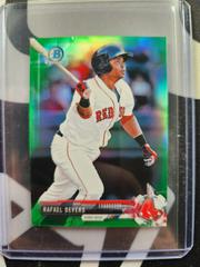 Rafael Devers [Prospects Green Refractor] Baseball Cards 2017 Bowman Chrome Mini Prices