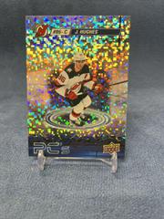 Jack Hughes [Sparkle] Hockey Cards 2023 Upper Deck PC's Prices