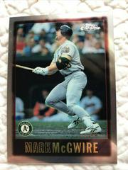 Mark McGwire #21 Baseball Cards 1997 Topps Chrome Prices