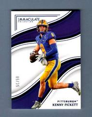 Kenny Pickett [Blue] #32 Football Cards 2023 Panini Immaculate Collection Collegiate Prices