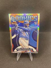 Vinnie Pasquantino [Refractor] #FRD-13 Baseball Cards 2023 Topps Finest Rookies Design Variation Prices