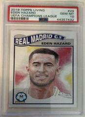 Eden Hazard Soccer Cards 2019 Topps Living UEFA Champions League Prices