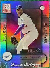 Ricardo Rodriguez #225 Baseball Cards 2001 Donruss Elite Prices