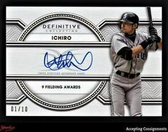 Ichiro #LAC-ICH Baseball Cards 2022 Topps Definitive Legendary Autograph Collection Prices