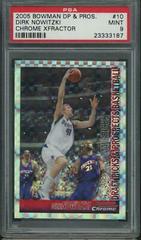 Dirk Nowitzki [Chrome Xfractor] #10 Basketball Cards 2005 Bowman Prices