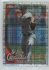 Adam Wainwright [X Fractor] #43 Baseball Cards 2010 Topps Chrome Prices