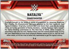 Natalya Wrestling Cards 2017 Topps WWE Women's Division Finishers and Signature Moves Prices