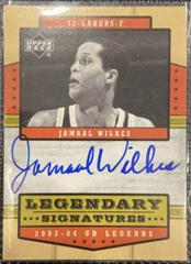 Jamaal Wilkes Legendary Signatures #LS-JA Basketball Cards 2003 Upper Deck Legends Legendary Signatures Prices
