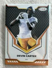 Devin Carter #27 Football Cards 2024 Sage Prices