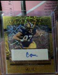 Cade Otton [Gold Lazer] #YE-COT Football Cards 2022 Panini Select Draft Picks Youth Explosion Signatures Prices