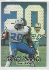Barry Sanders #85 Football Cards 1999 Flair Showcase Prices