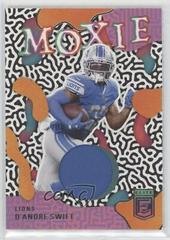 D'Andre Swift Football Cards 2022 Panini Donruss Elite Moxie Prices