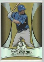 Jerry Sands Baseball Cards 2010 Bowman Platinum Prospects Prices