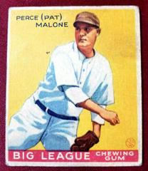 Perce Malone #30 Baseball Cards 1934 World Wide Gum Prices