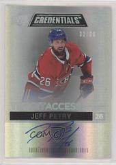 Jeff Petry Hockey Cards 2021 Upper Deck Credentials Ticket Access Autographs Prices