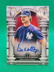 Don Mattingly [Red] Baseball Cards 2023 Topps Tribute Olympus Autographs Prices