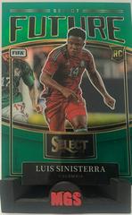 Luis Sinisterra [Green] Soccer Cards 2022 Panini Select FIFA Future Prices