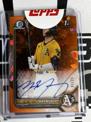 Max Muncy [Orange] #BSPA-MMU Baseball Cards 2022 Bowman Chrome Sapphire Autographs Prices