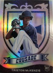 Triston McKenzie [Holo] #2 Baseball Cards 2021 Panini Chronicles Crusade Prices