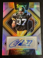 Carnell Lake Football Cards 2021 Panini Select Signatures Prizm Prices
