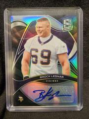 Brock Lesnar #SIG-BLE Football Cards 2022 Panini Spectra Signatures Prices