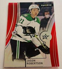 Jason Robertson [Red] #4 Hockey Cards 2021 Upper Deck Synergy Prices