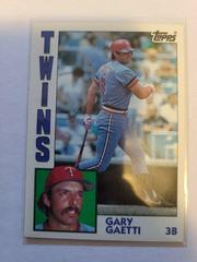 Gary Gaetti #157 Baseball Cards 1984 Topps Prices