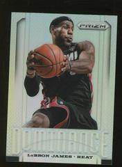 Lebron James [Prizm] Basketball Cards 2013 Panini Prizm Dominance Prices