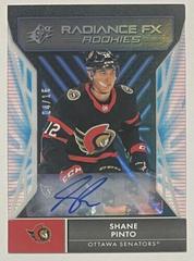 Shane Pinto [Autograph] Hockey Cards 2021 SPx Radiance FX Prices