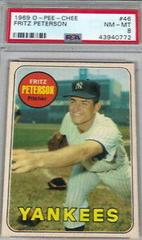 Fritz Peterson #46 Baseball Cards 1969 O Pee Chee Prices