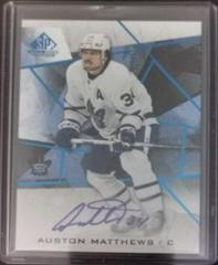Auston Matthews [Blue Autograph] Hockey Cards 2021 SP Game Used Prices