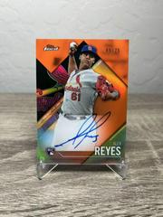 Alex Reyes [Orange Refractor] #FA-ARE Baseball Cards 2017 Topps Finest Autographs Prices
