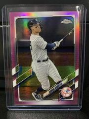 Aaron Judge [Magenta Refractor] #99 Baseball Cards 2021 Topps Chrome Prices