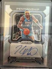 Kenyon Martin [Silver] #PNM-KYM Basketball Cards 2022 Panini Prizm Penmanship Autographs Prices