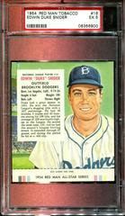 Edwin Duke Snider #16 Baseball Cards 1954 Red Man Tobacco Prices