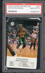 Xavier McDaniel #20 Basketball Cards 1988 Fournier Estrellas Prices