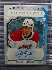 Kaiden Guhle Hockey Cards 2023 Upper Deck Artifacts Autograph Facts Prices
