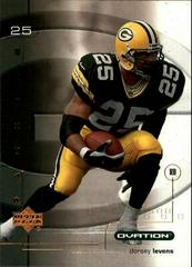 Dorsey Levens #37 Football Cards 2001 Upper Deck Ovation Prices