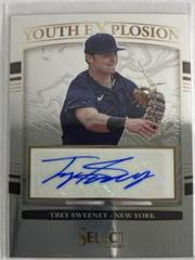 Trey Sweeney #YES-TS Baseball Cards 2022 Panini Select Youth Explosion Signatures Prices