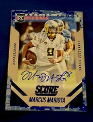 Marcus Mariota [Autograph Artist Proof] #368 Football Cards 2015 Panini Score Prices