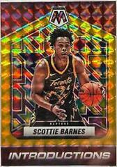 Scottie Barnes [Gold] #4 Basketball Cards 2021 Panini Mosaic Introductions Prices