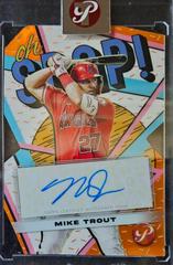 Mike Trout [Orange] Baseball Cards 2023 Topps Pristine Oh Snap Autographs Prices
