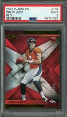 Drew Lock [Red] #104 Football Cards 2019 Panini XR Prices