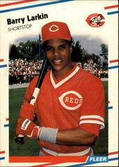 Barry Larkin #239 Baseball Cards 1988 Fleer Prices